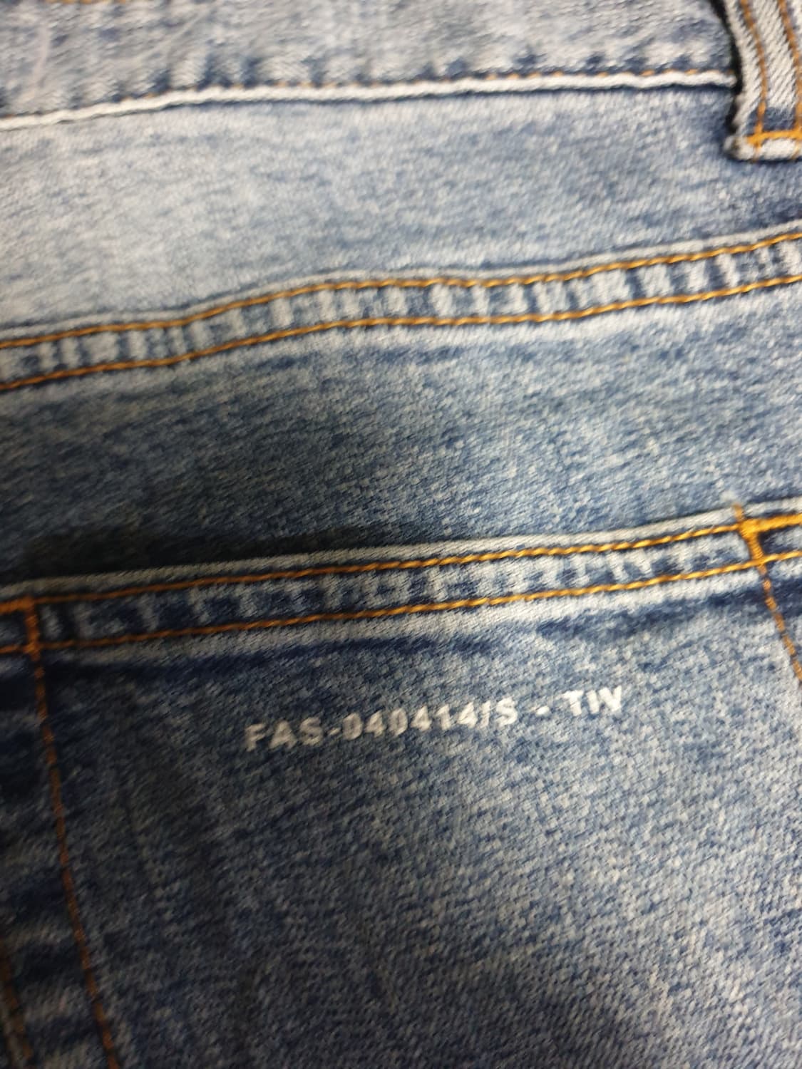 페이탈리즘 FAS-040414/S 그리쉬 블루 크롭 데님팬츠 (32) 상품이미지4