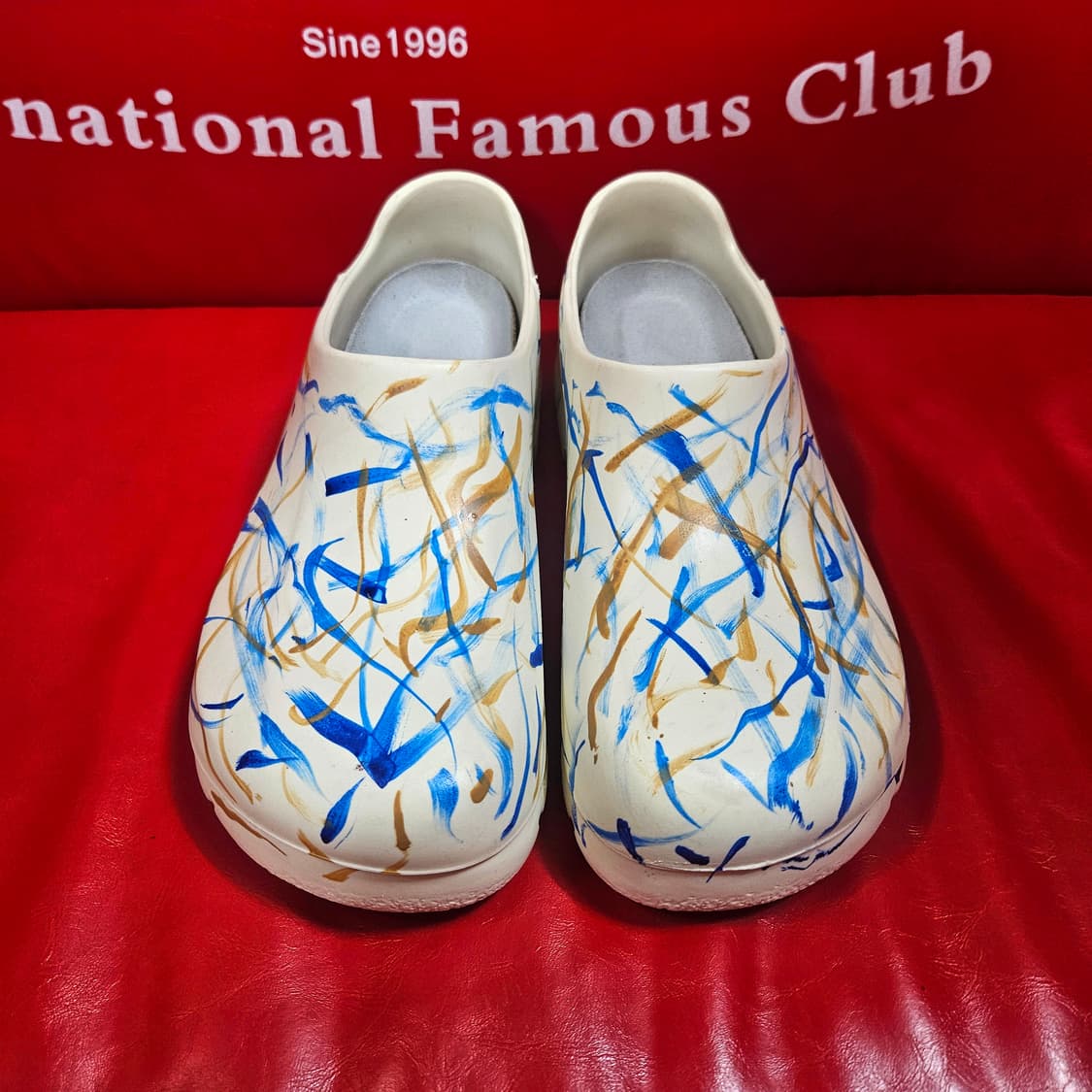 버캔스탁 페인팅 커스텀 클로그 43size(275-280) 상품이미지2