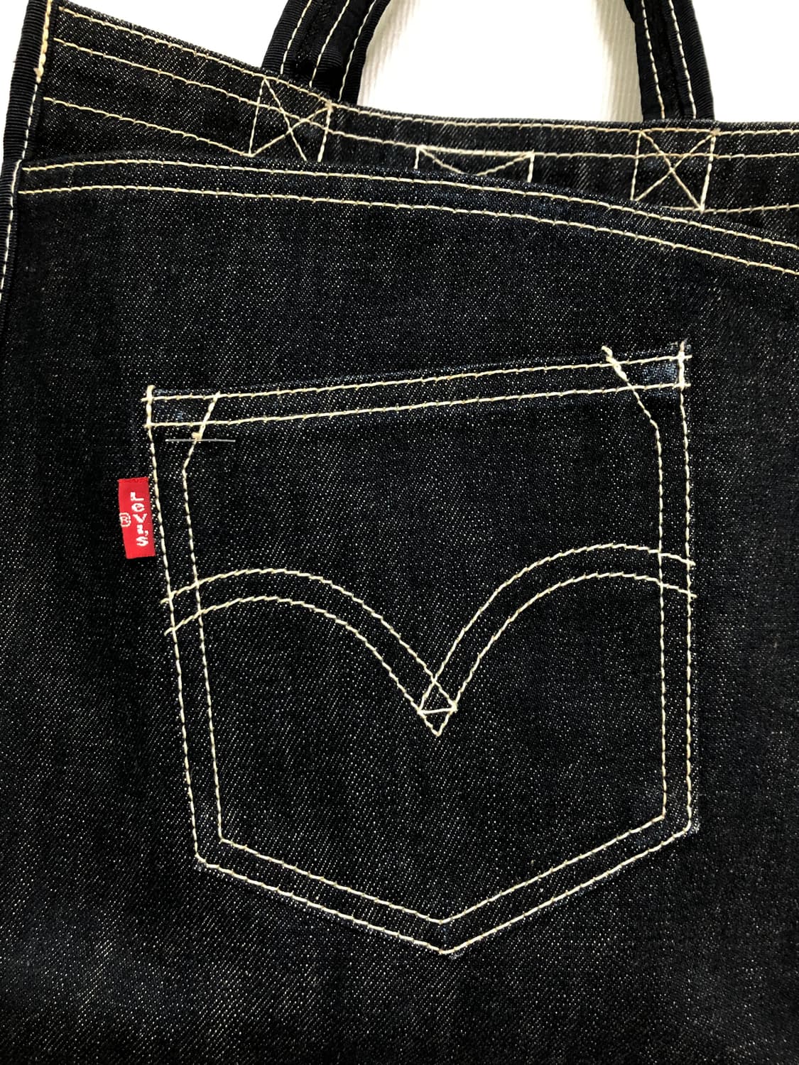 리바이스 데님 미니 에코백 토트백 보조가방 신발주머니 상품이미지2