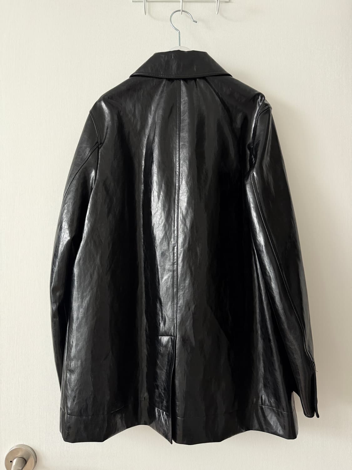 스텝어라운드 샤이닝 레더자켓 상품이미지3