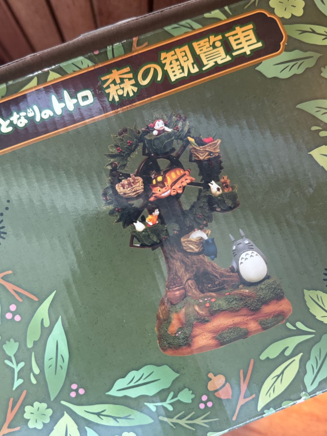 지브리 토토로 관람차 오르골 상품이미지3