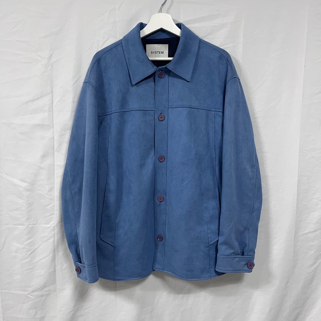 [한섬] 시스템옴므 스웨이드 자켓 상품이미지1