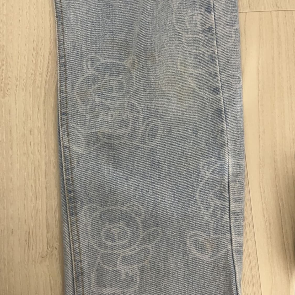 아크메드라비 키치 베어 패턴 데님 팬츠 1 C06906 상품이미지8