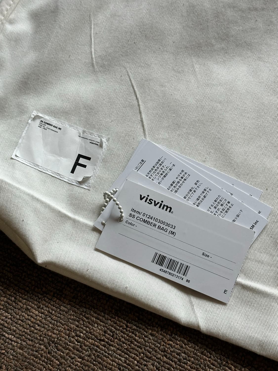[M] 24ss 비즈빔 VISVIM SS COMBER BAG 상품이미지9