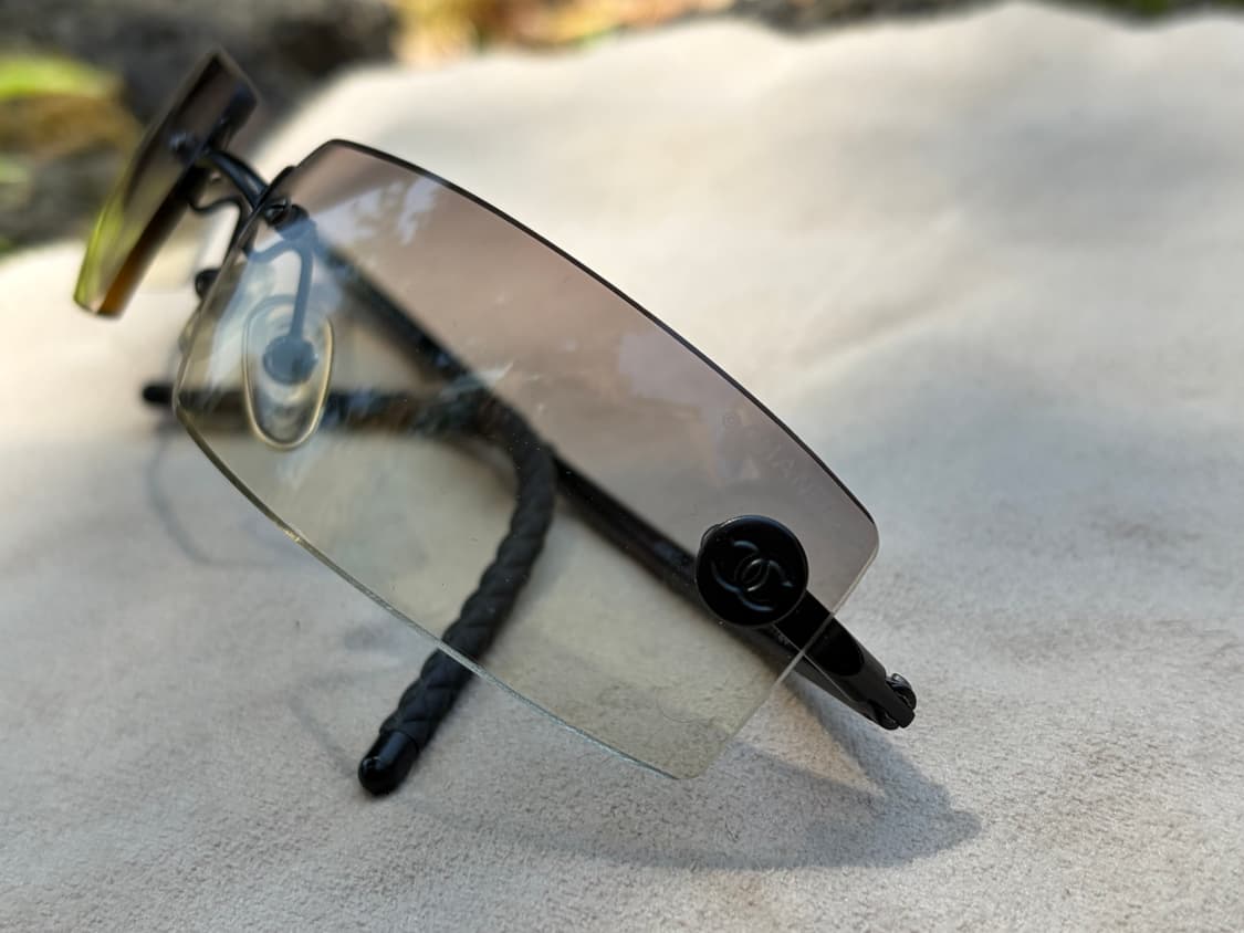 00s 샤넬 무테 썬그라스 신품 보관품 선그라스  상품이미지2