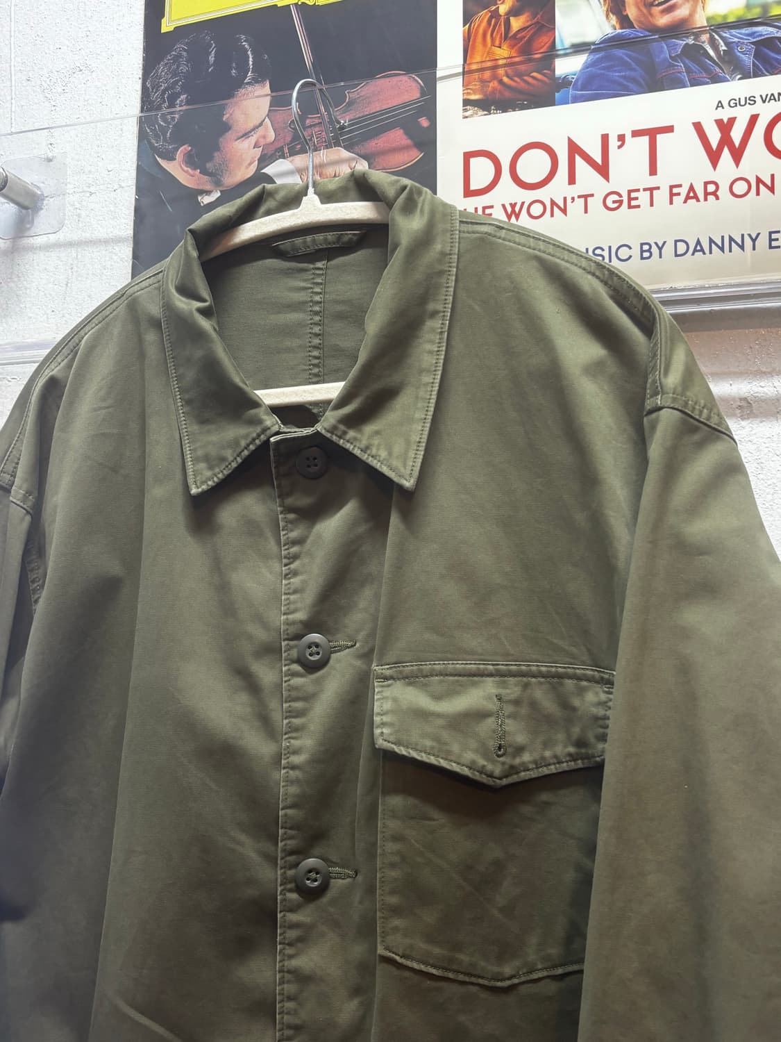 유니클로 오버핏 셔츠 자켓 상품이미지7