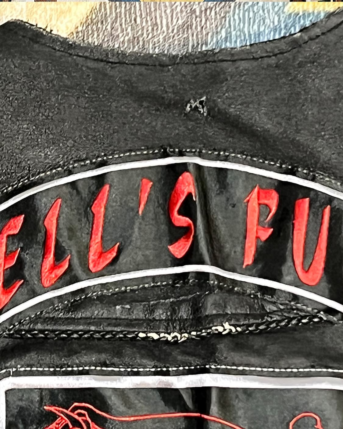 Hell’s Fury Learher Vest 상품이미지4