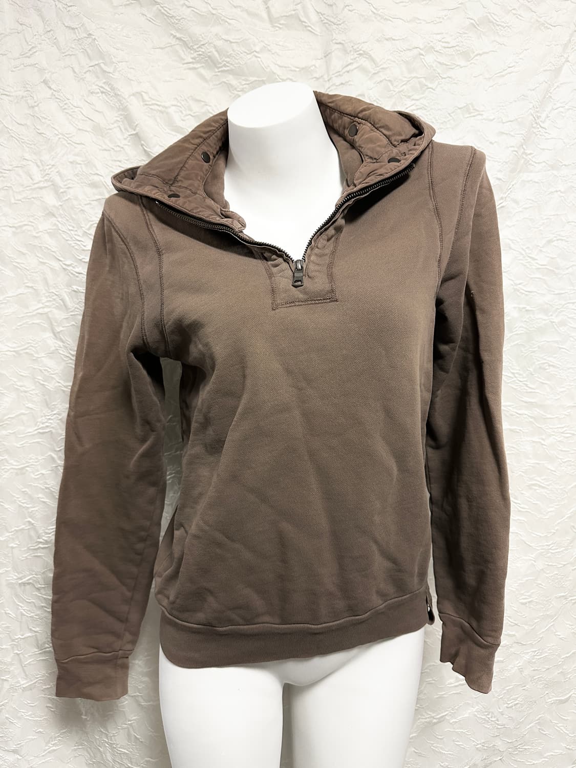 빈티지 아르마니 익스체인지 y2k 투웨이 하이넥 후드 상품이미지2