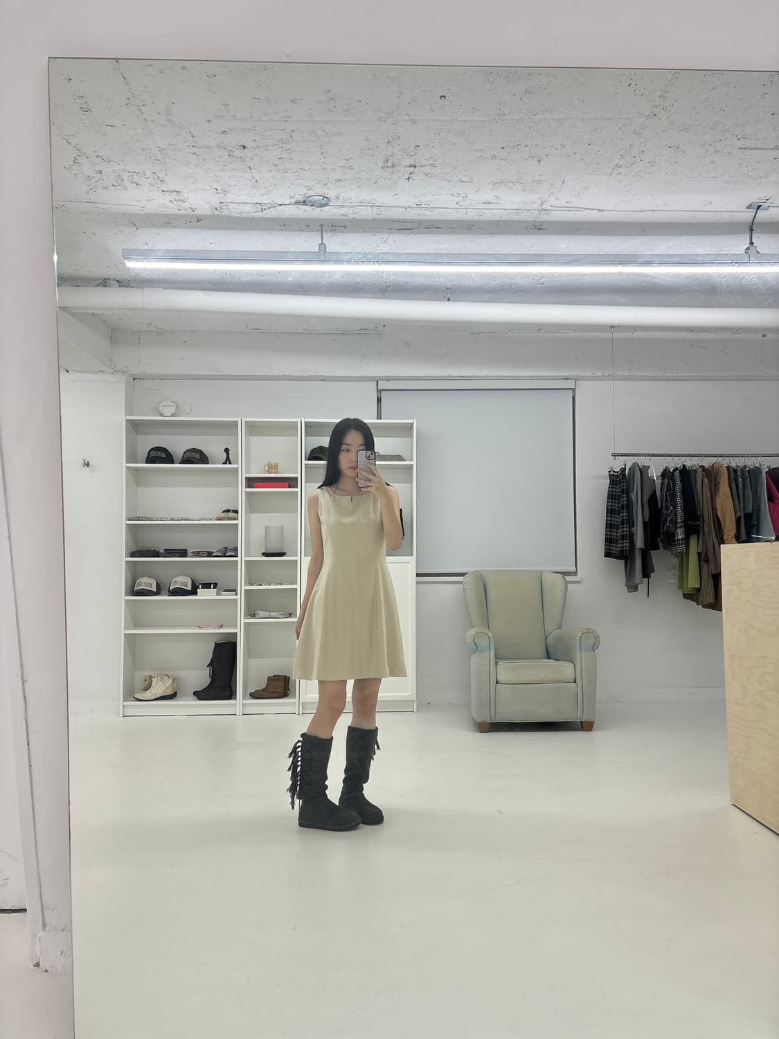 Courreges suede dress 상품이미지6