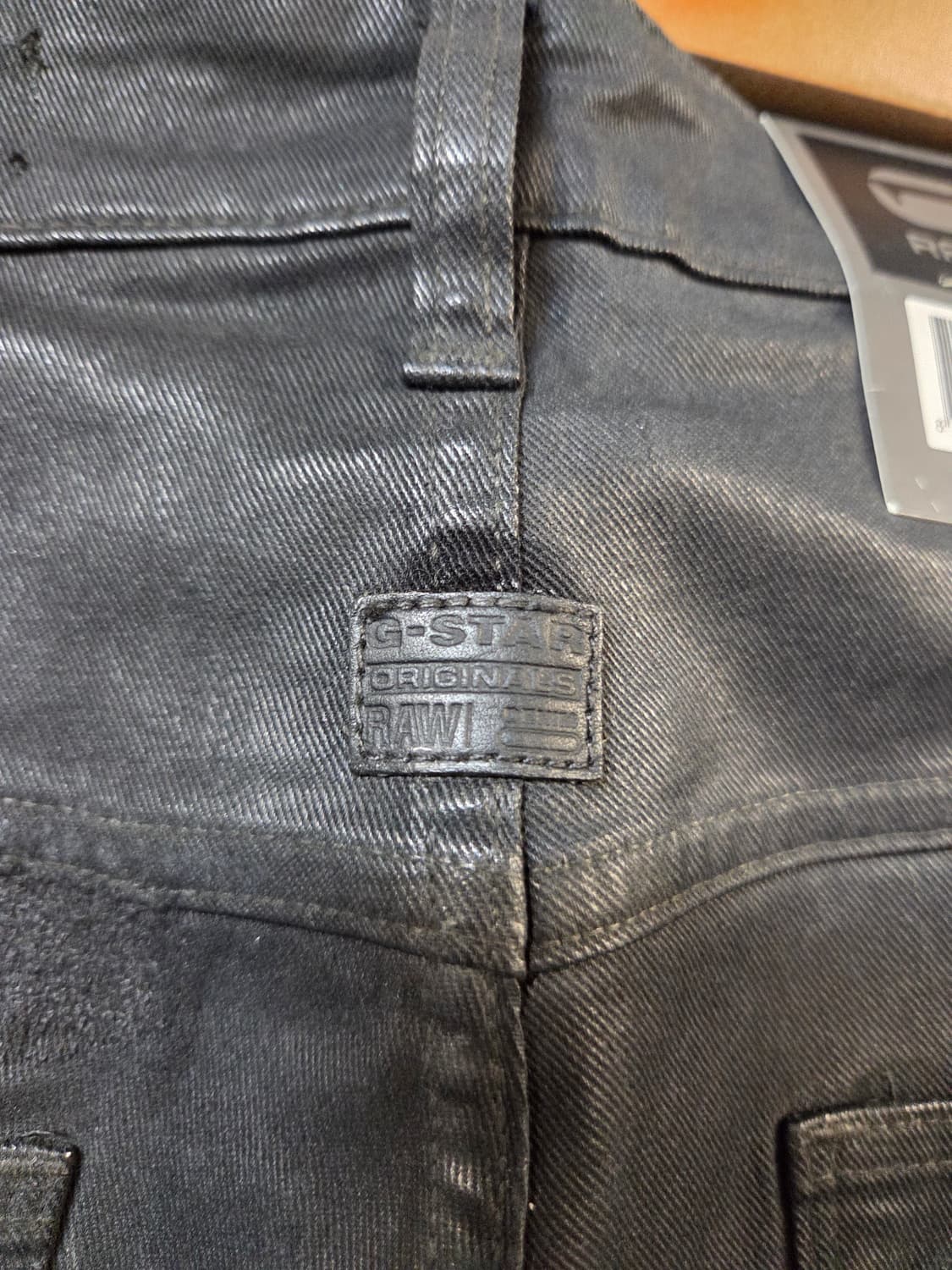G-Star Raw 블랙 바이커 청바지(W33/L32) 상품이미지6