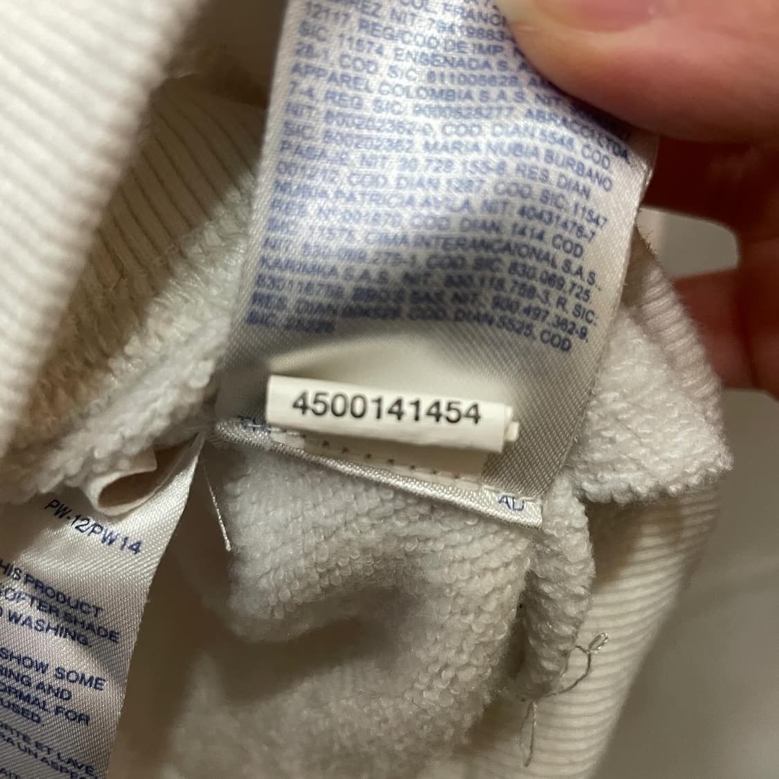 타미 힐피거 빅로고 화이트 맨투맨 상품이미지6