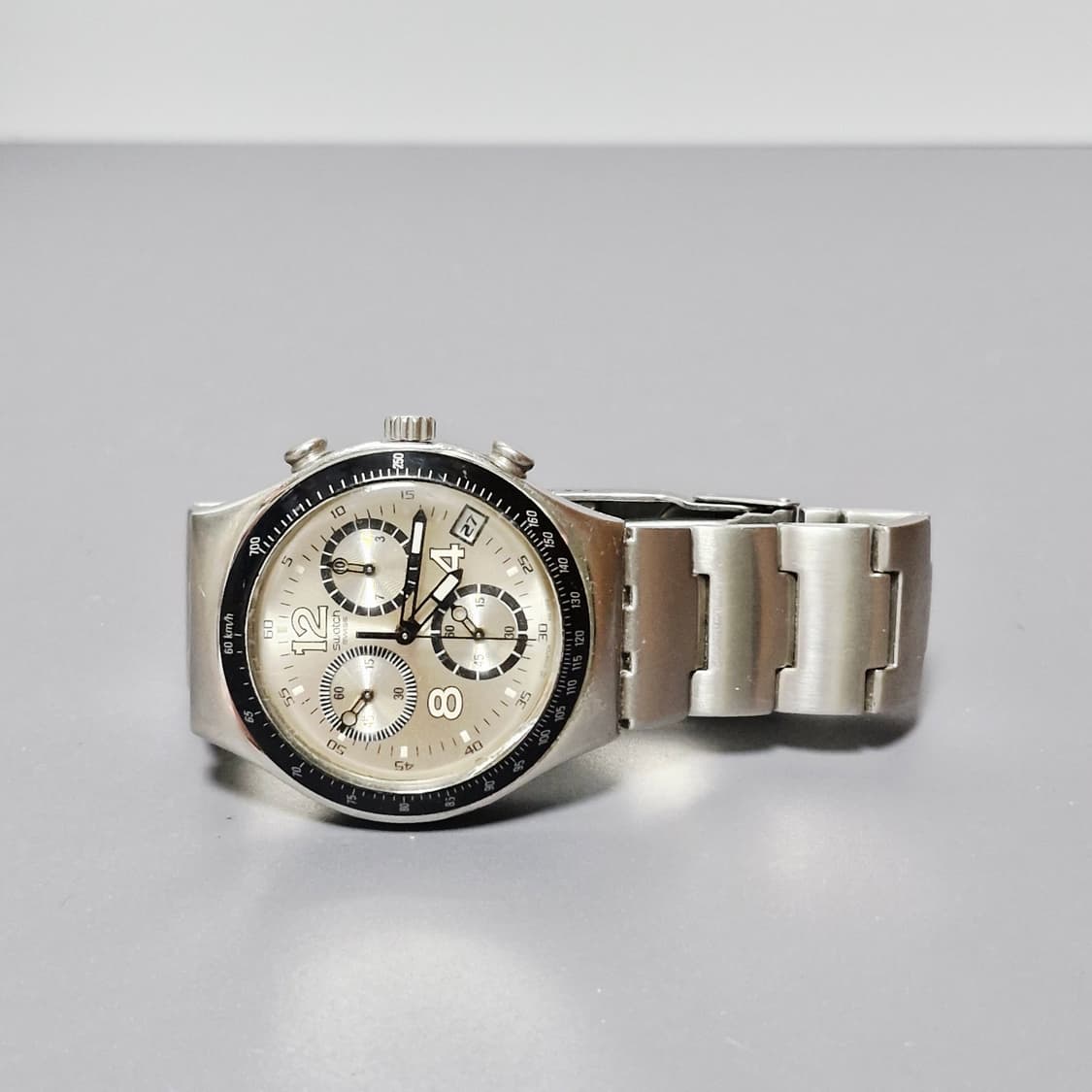 03) 빈티지 스와치 아이러니 크로노그래프 시계 상품이미지7