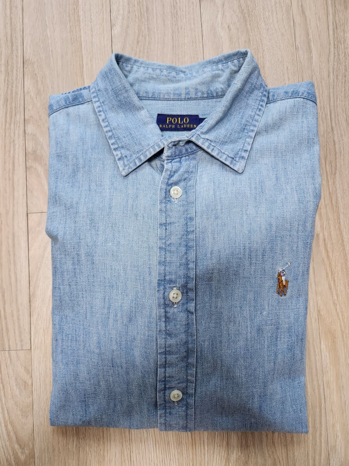 폴로랄프로렌 샴브레이셔츠 (M 상품이미지3