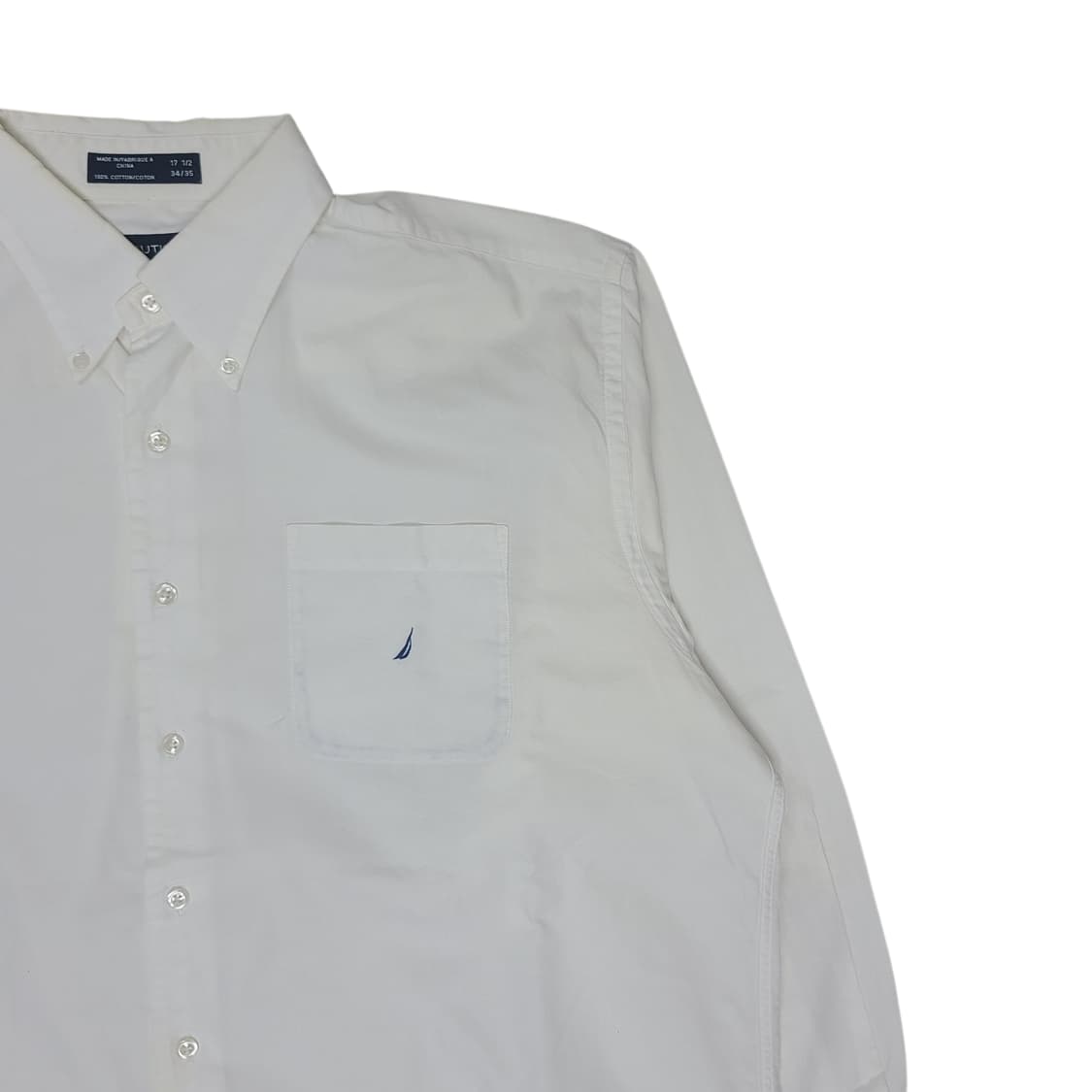 Nautica White Oxford Shirt 상품이미지3