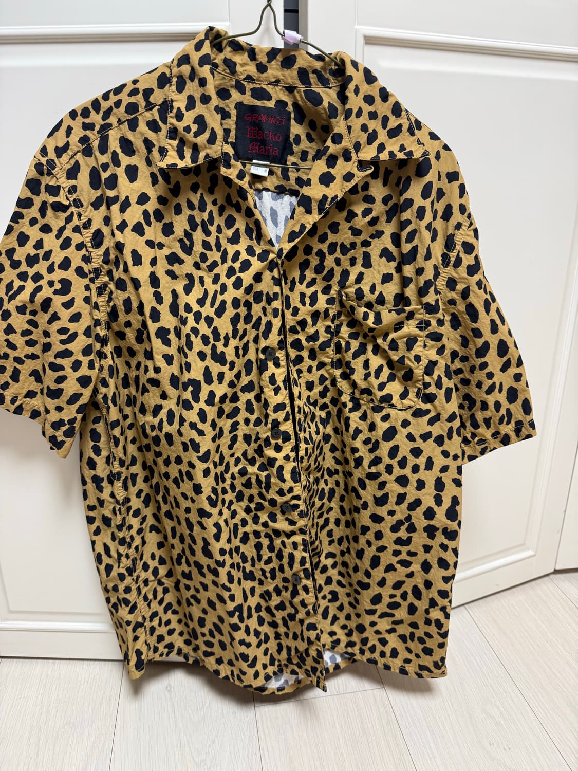 [L] 와코마리아 그라미치 오픈카라 셔츠 상품이미지1