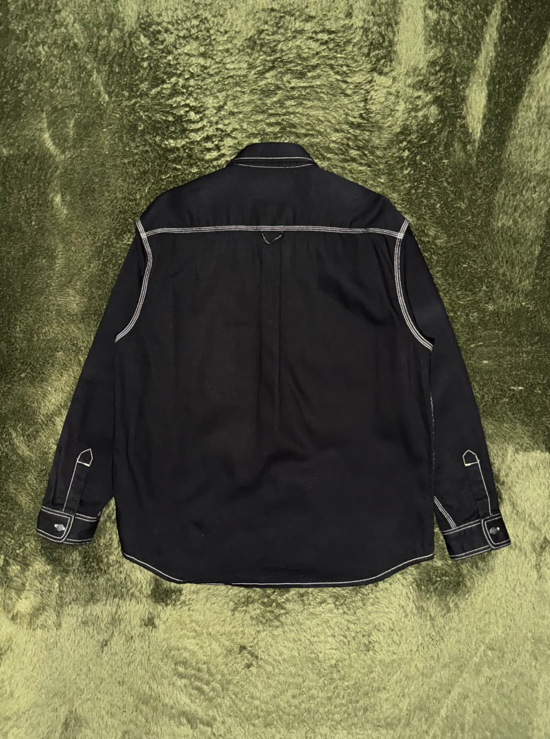 [XL] 칼하트 WIP Chalk 초크 스티치 셔츠 자켓 블랙 상품이미지7