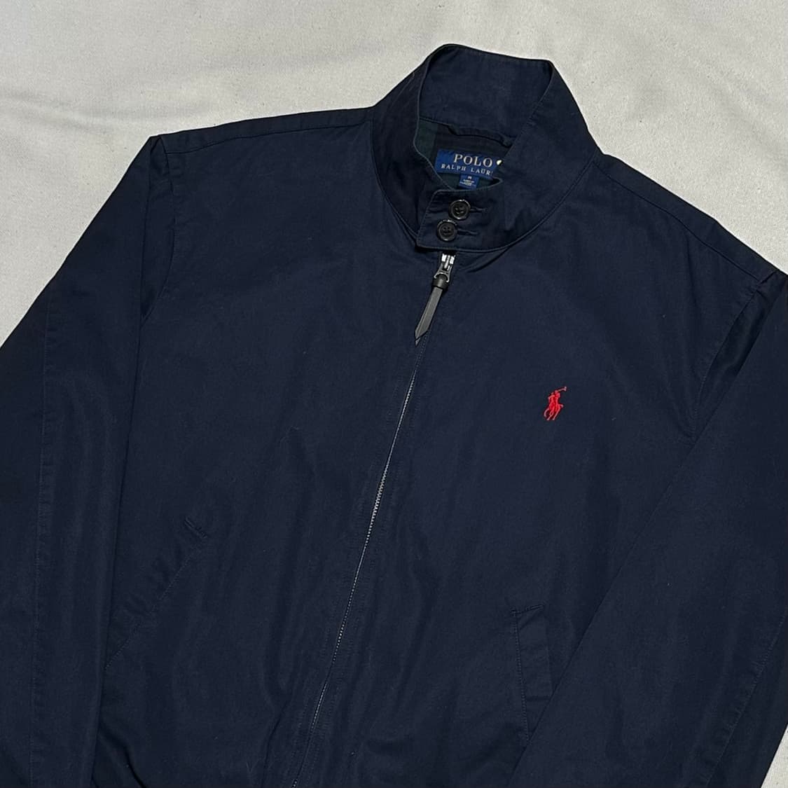 M 폴로랄프로렌 네이비 코튼 트윌 자켓 상품이미지1