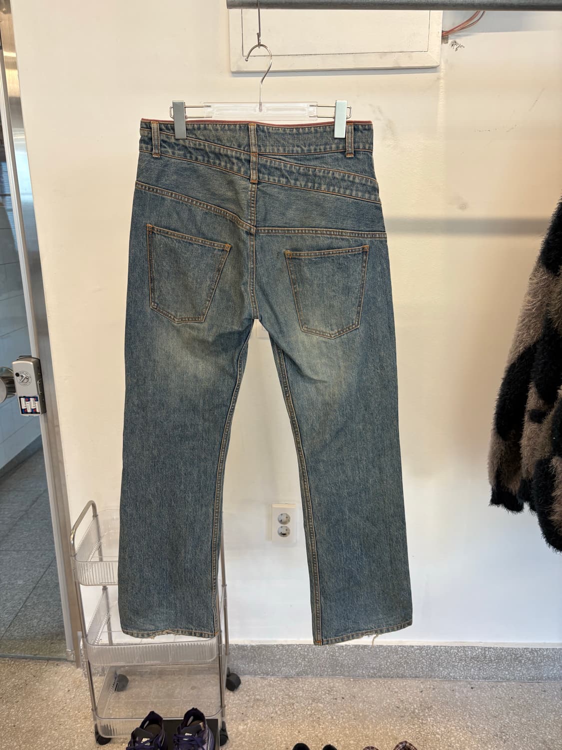 Vintage double button denim 상품이미지4