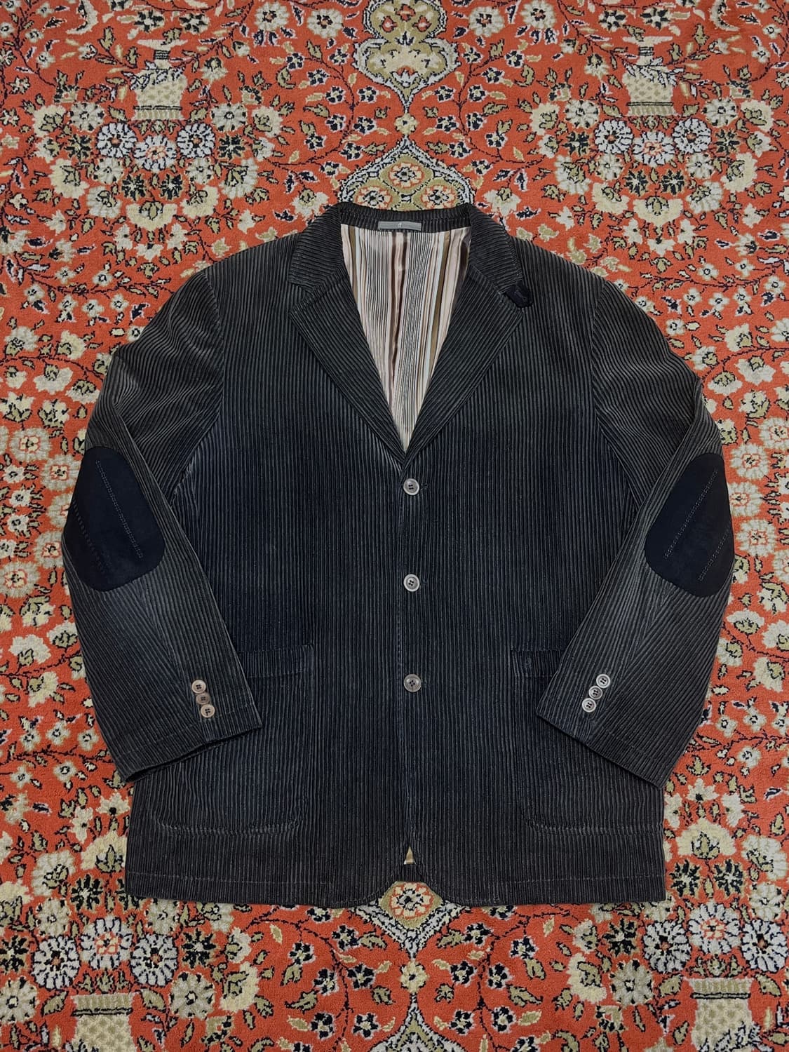 [105] 아르페지오 코듀로이 블레이저 다크브라운 상품이미지1