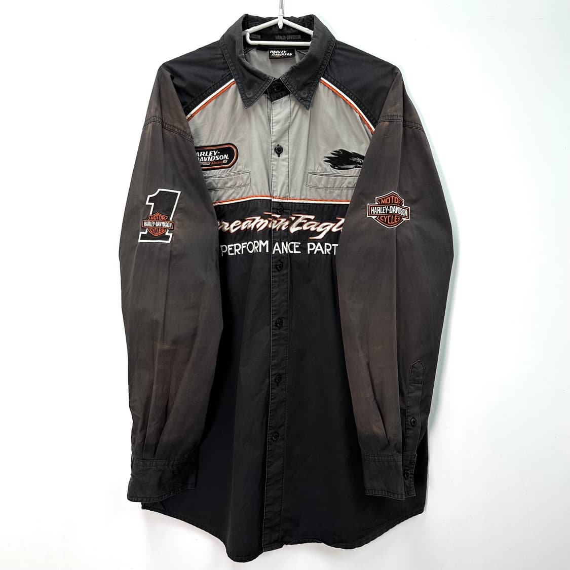 Harly Davison screamin eagle shirts 상품이미지6