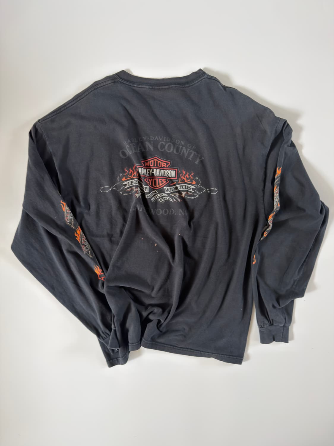 00s harley davidson 빈티지 할리데이비슨 롱슬리브 상품이미지5