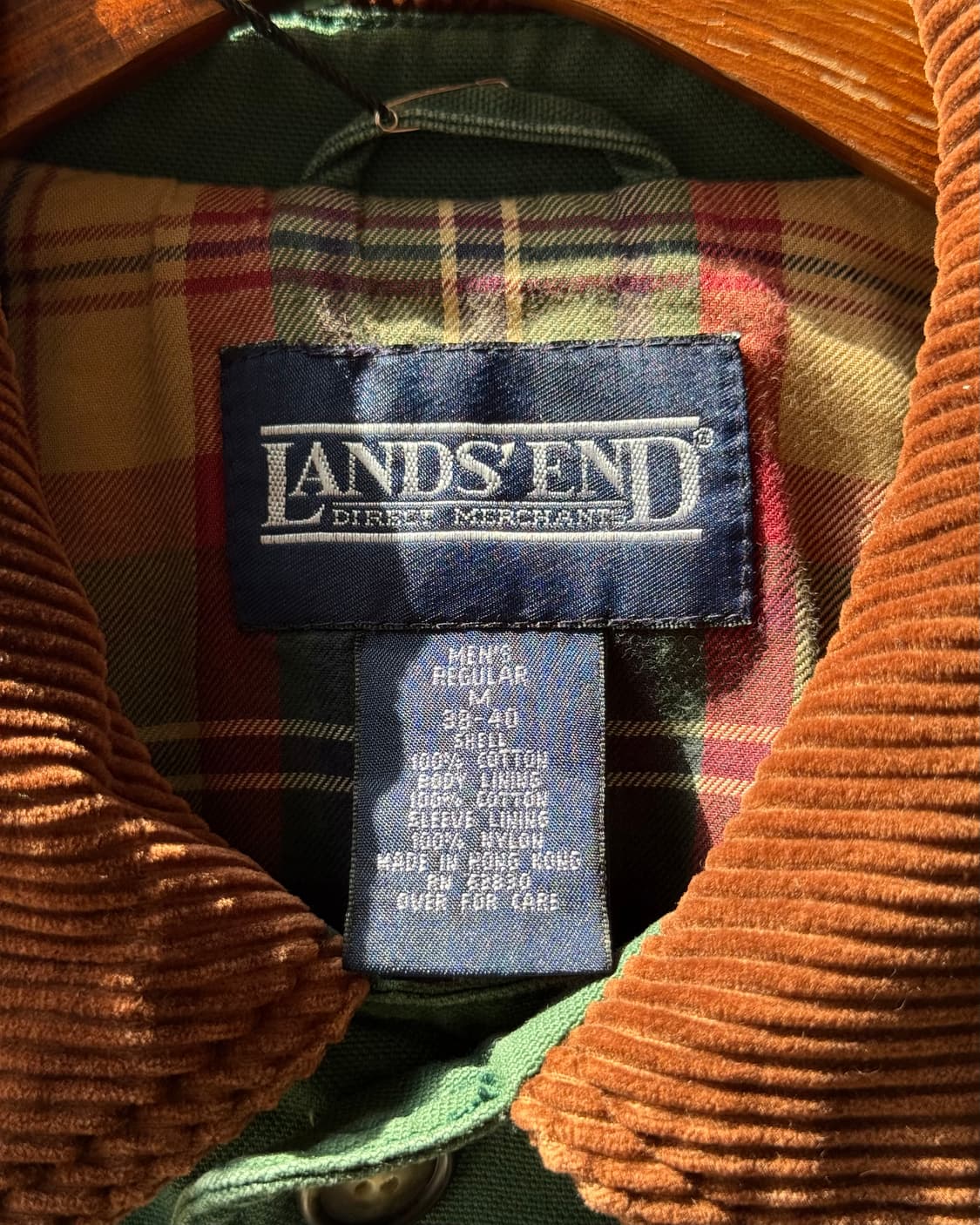 LANDS END 90s cornerstone 헤비 컨버스 워크자켓 상품이미지8