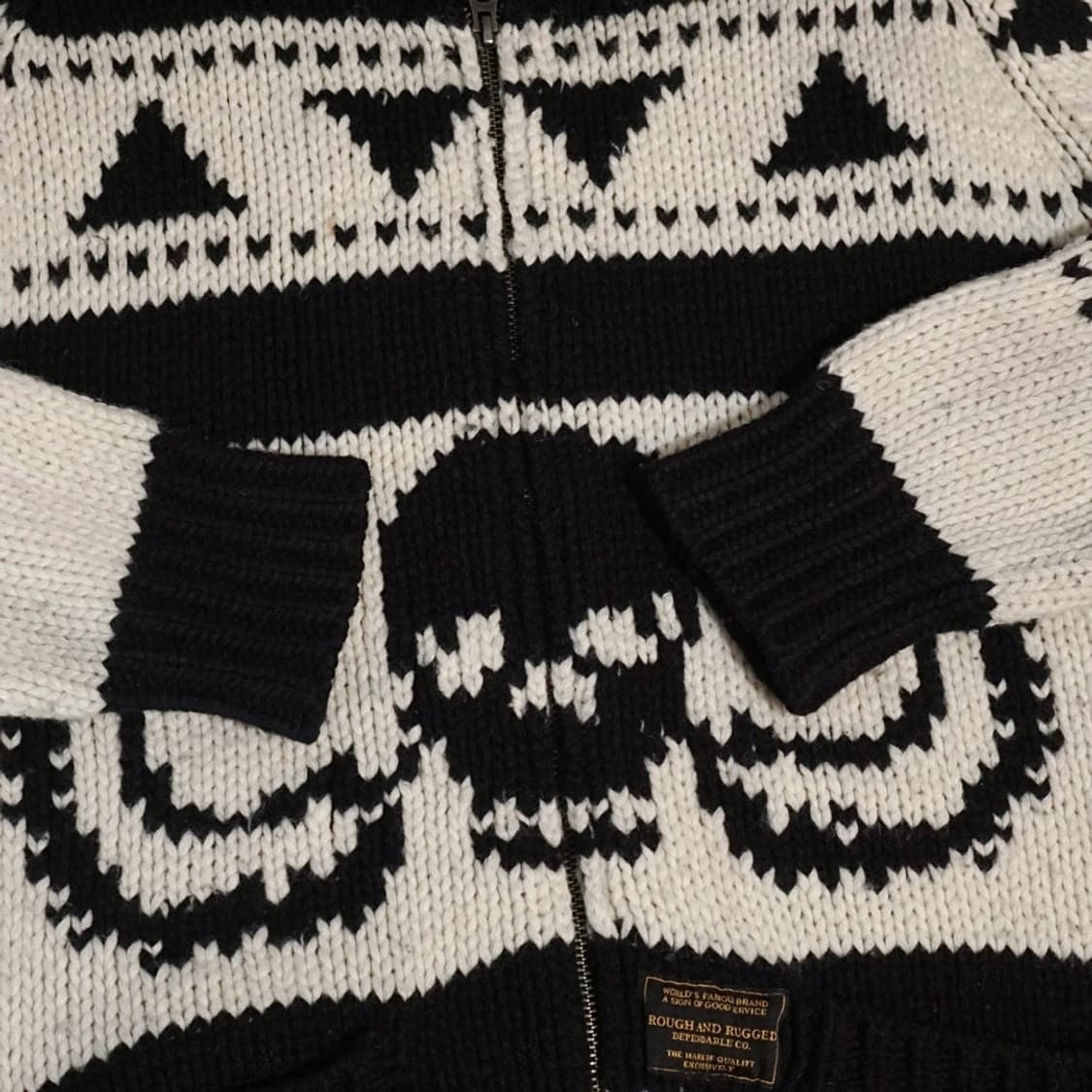 러프앤러기드 스컬 코위찬 자켓 상품이미지5