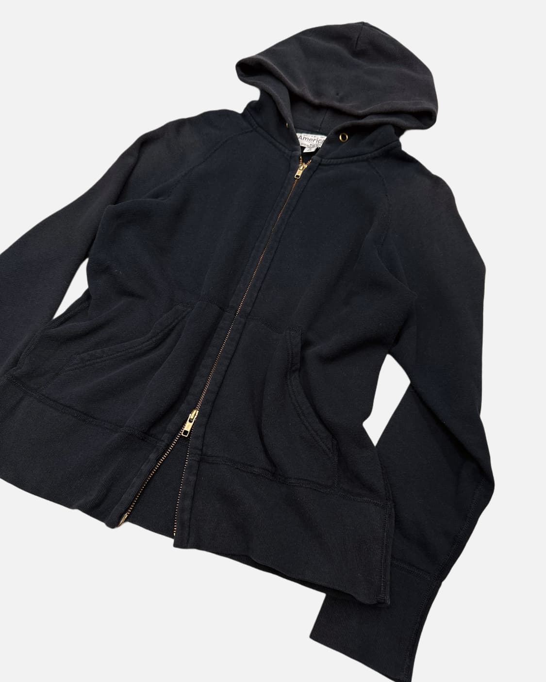 vintage fade hood zip-up 상품이미지2