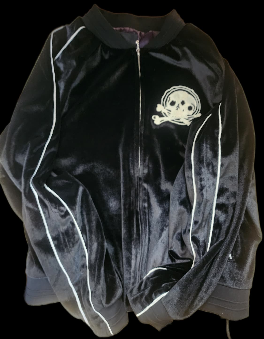 etce 스컬 벨벳 수베니어 자켓 SKULL VELVET SOUVENIR 상품이미지1