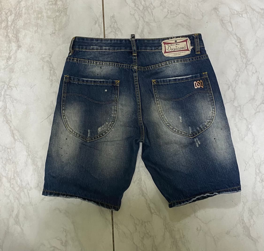디스퀘어드2 청 반바지 32 인치 상품이미지4