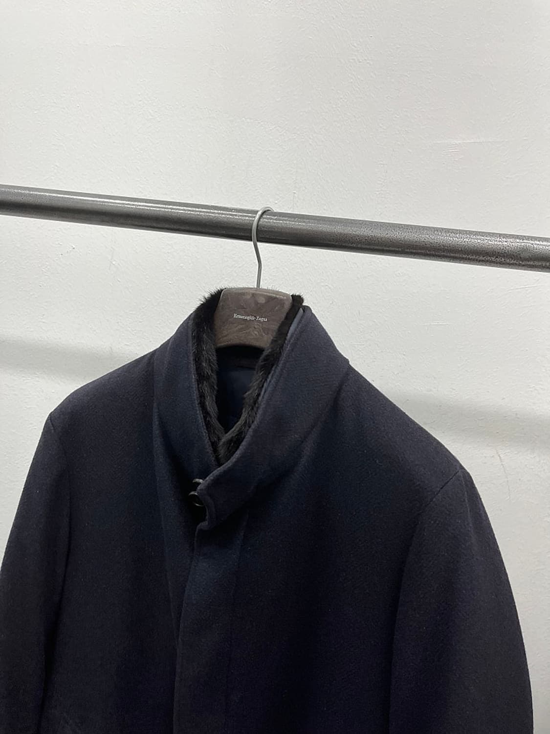 105) 마에스트로 밍크퍼 캐시미어 코트  상품이미지2