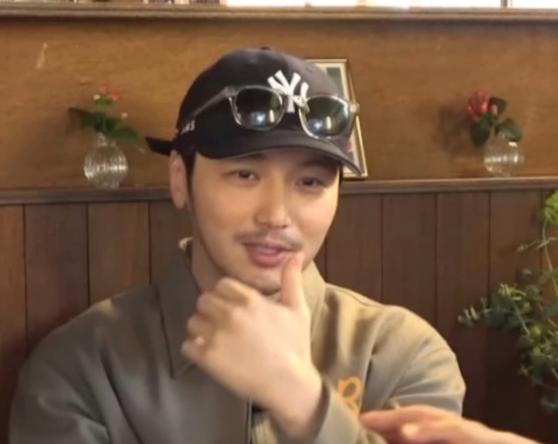 변요한착용)뉴에라x빔스 9패널 볼캡 상품이미지1
