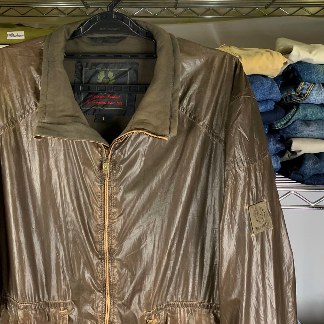 [L] 벨스타프 블루종 재킷 상품이미지1