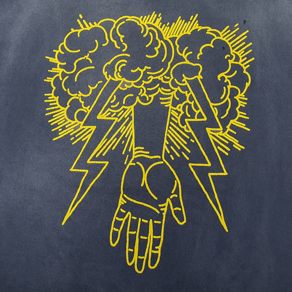 [XL] 세인트미카엘 x 데이비드보위 롱슬리브 블랙 새제품 상품이미지4