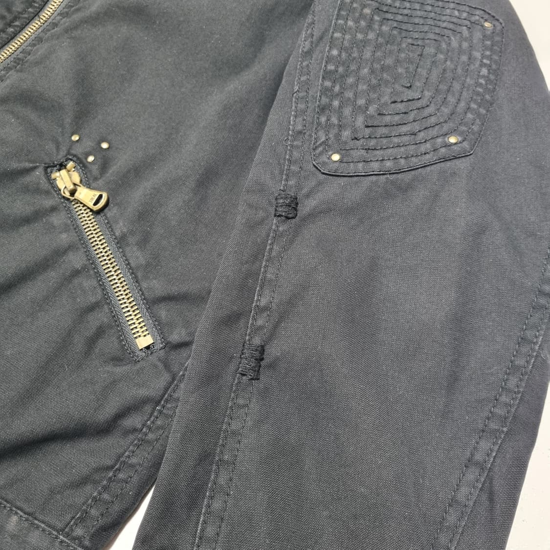 291295 HOMME 코튼 라이더자켓 - M 상품이미지6