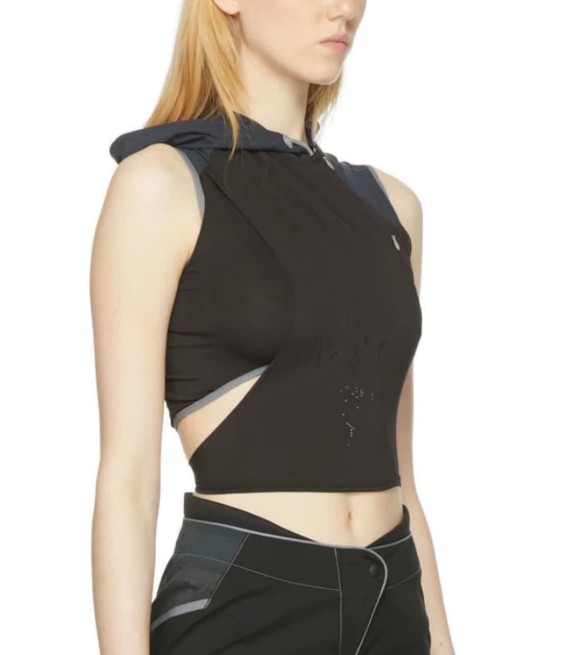 혜인서 후디드 슬리브리스 그레이 상품이미지3