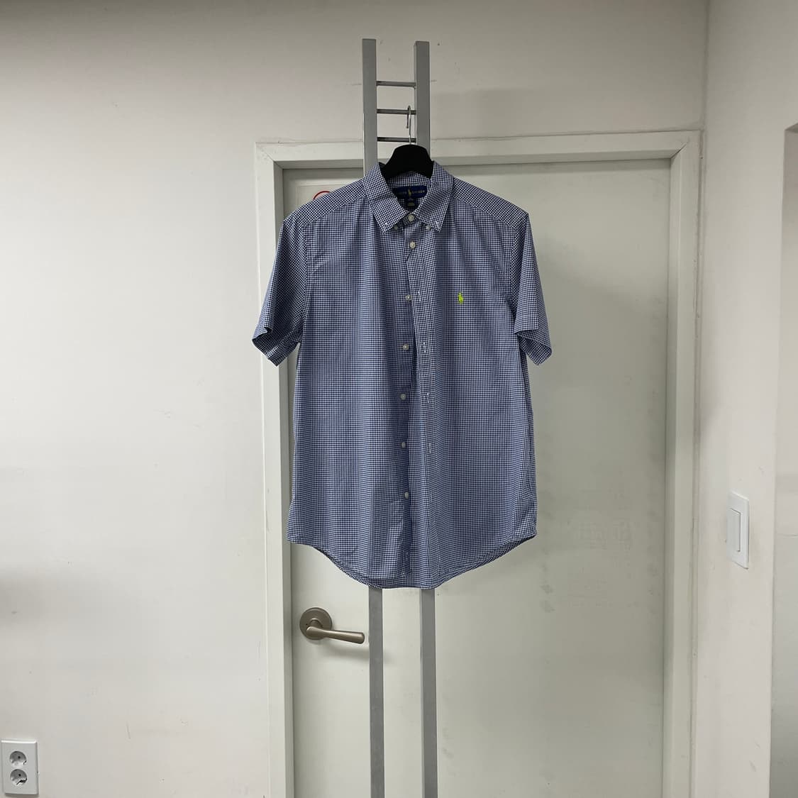 폴로 깅엄 체크 반팔 셔츠 XL18-20(W) 상품이미지1