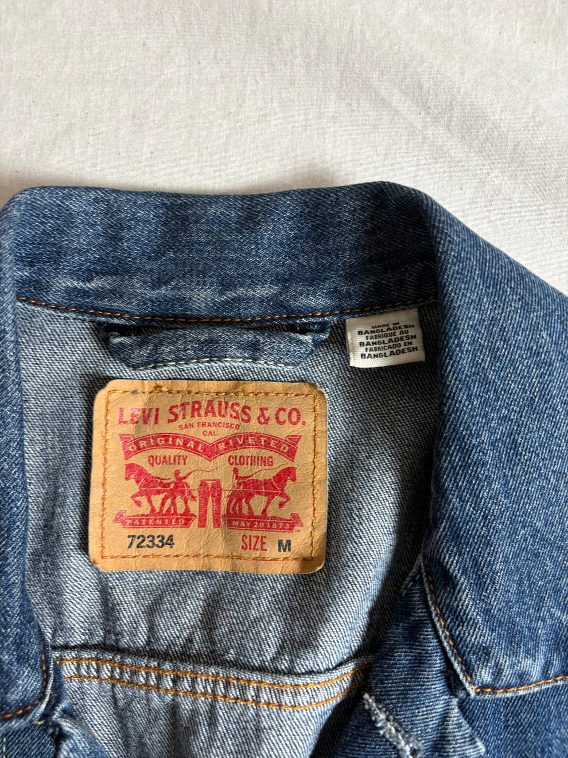 Levis 리바이스 데님 트러커 자켓 M 상품이미지4