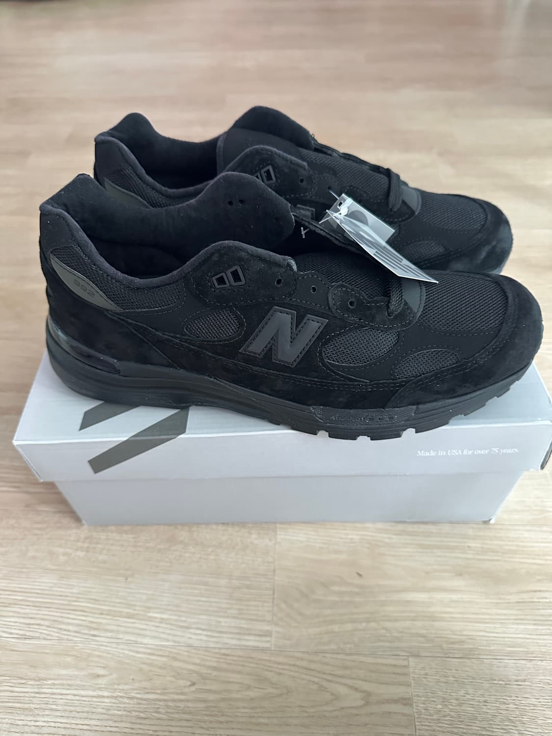 [285] 뉴발란스 Made in USA 992 코어블랙 U992TB 상품이미지1