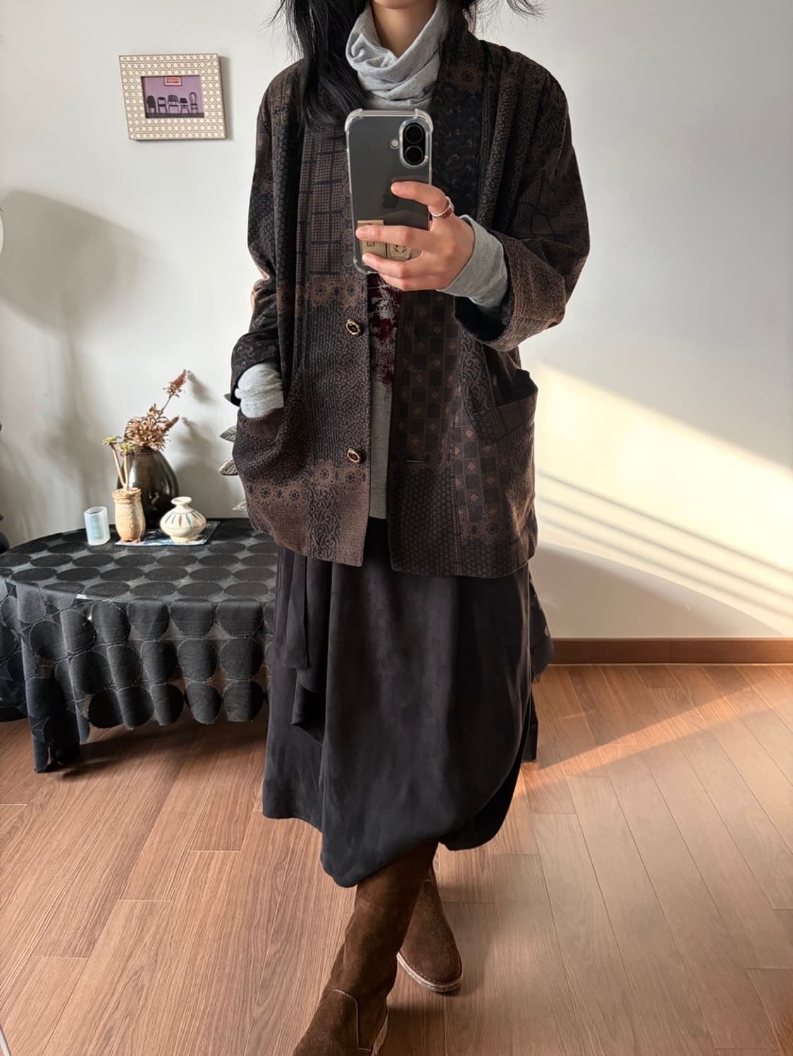 patterned jacket 상품이미지3