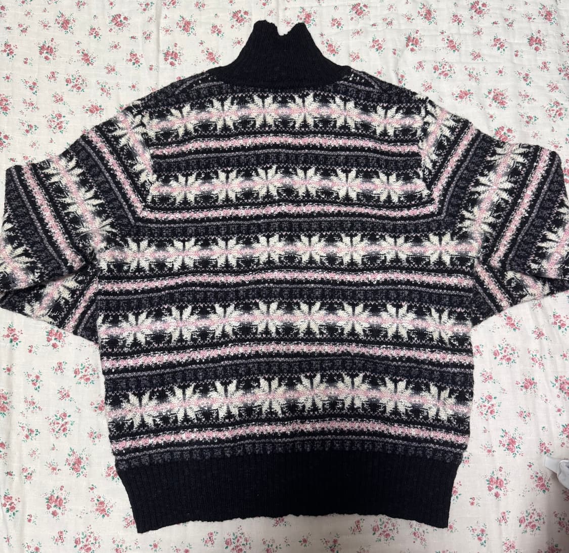 샤모니 빈티지 단추 가디건 니트 상품이미지2