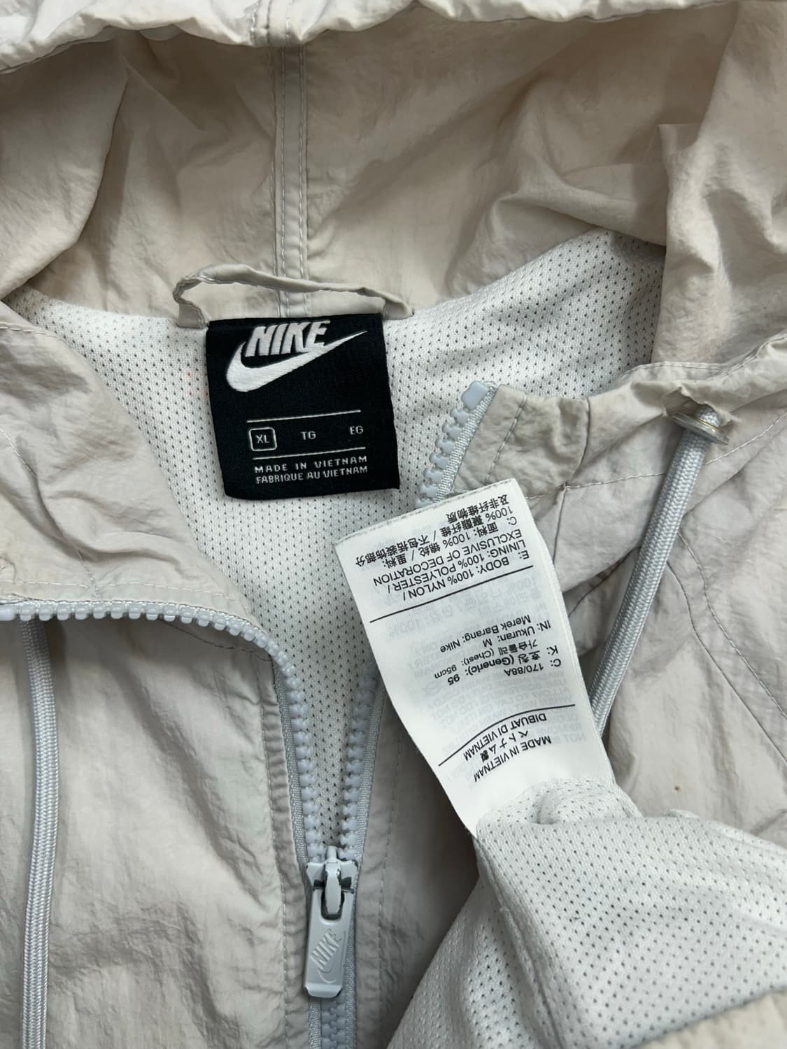 나이키 패치 우븐 바람막이 자켓 XL 상품이미지5