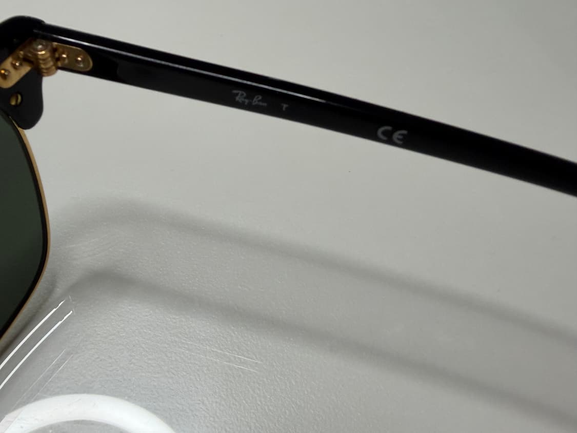 레이밴 클럽마스터 RB3016 블랙 선글라스 상품이미지4