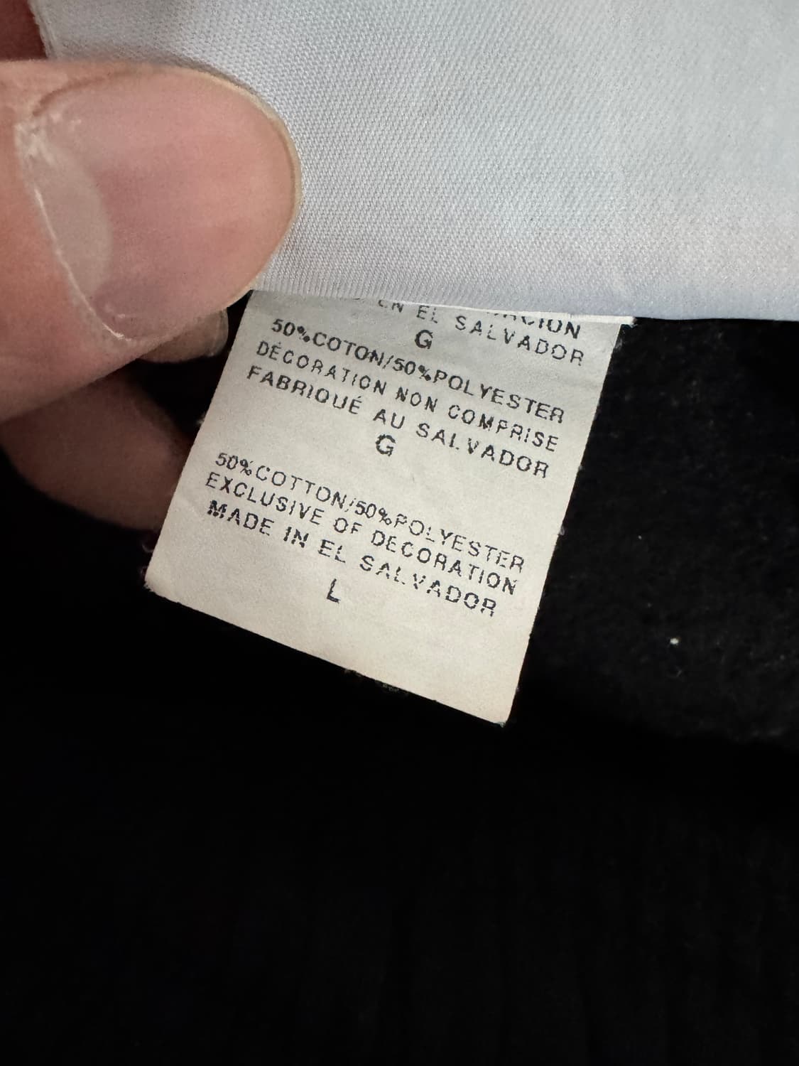 챔피온 블랙 후드티 기모 트레이닝 세트 L ~ XL 상품이미지4