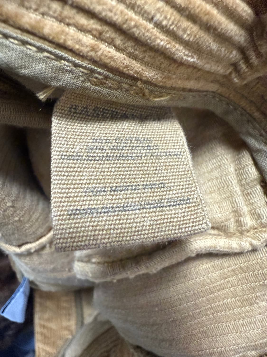 베이스레인지 코듀로이 팬츠 카멜 컬러, M 상품이미지5