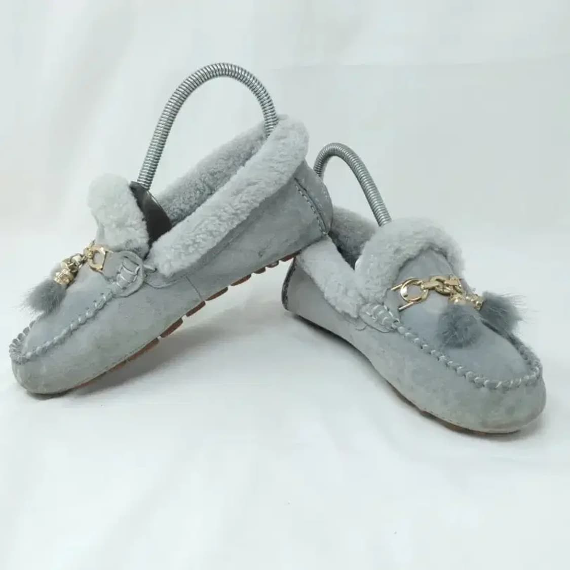 UGG 어그 모카신 220mm 그레이 상품이미지1