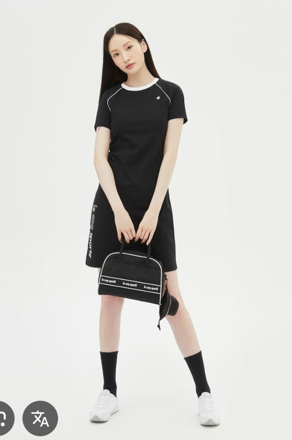 새상품)르꼬끄 스포츠 원피스 블랙 상품이미지1