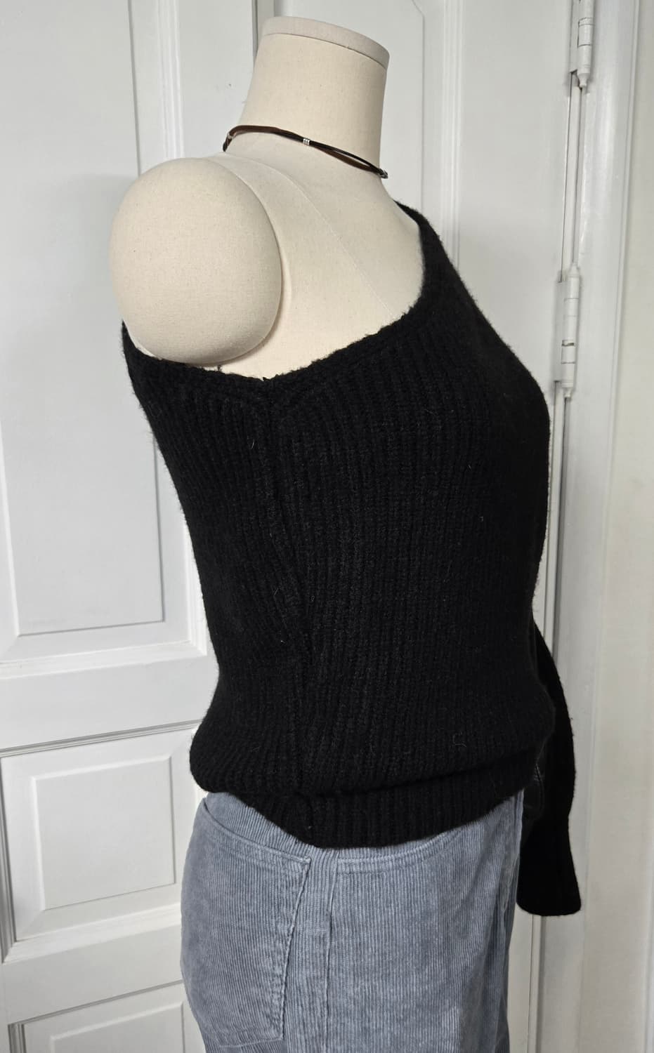 Lucir zu루시르주 원숄더 니트 상품이미지6