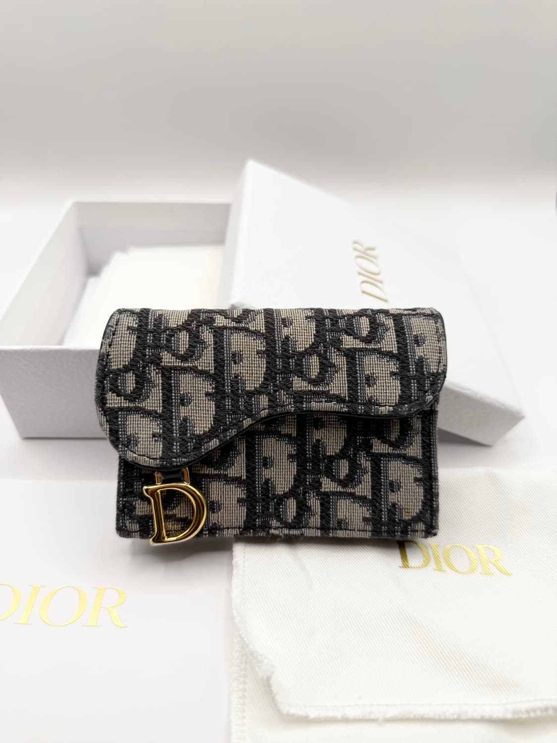 [정품] 디올 오블리크 카드지갑 상품이미지1