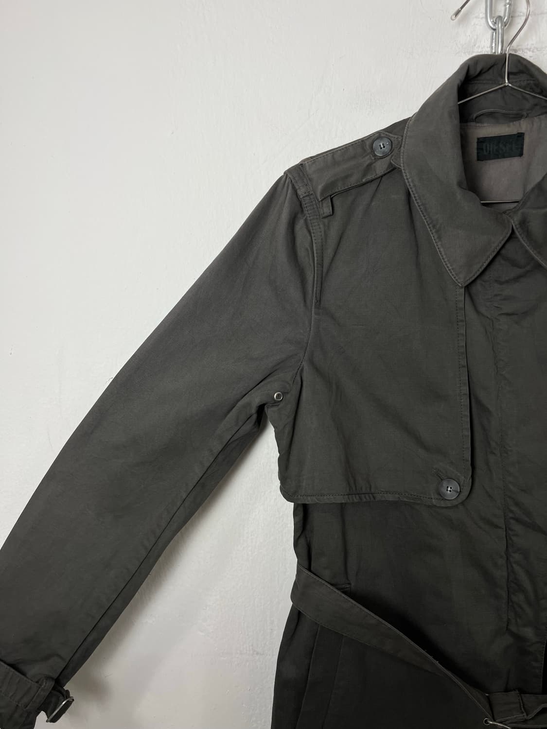 디젤 코튼 롱코트 상품이미지4